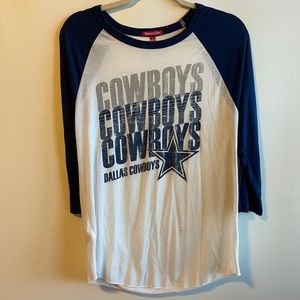 Dallas Cowboys 3/4 Sleeve T-shirt